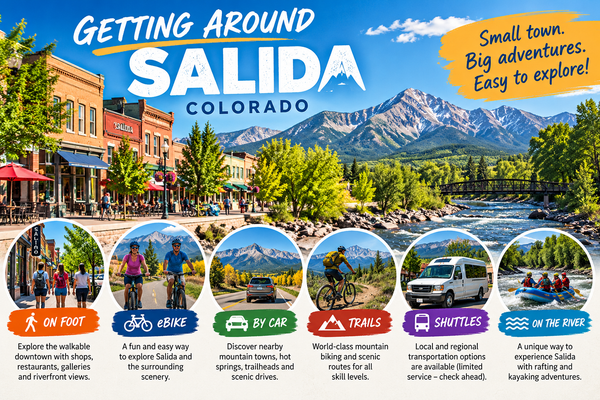 Getting Around Salida, Colorado: Explore the Heart of the Rockies