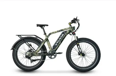 Camouflage Vtuvia electric mountain bike.